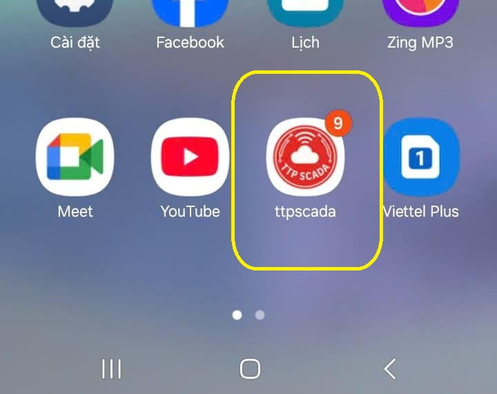 thông báo cảnh báo nhiệt độ